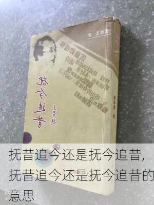 抚昔追今还是抚今追昔,抚昔追今还是抚今追昔的意思