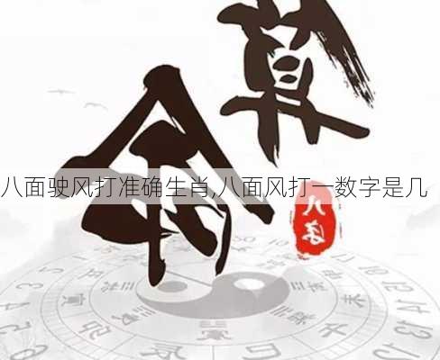 八面驶风打准确生肖,八面风打一数字是几