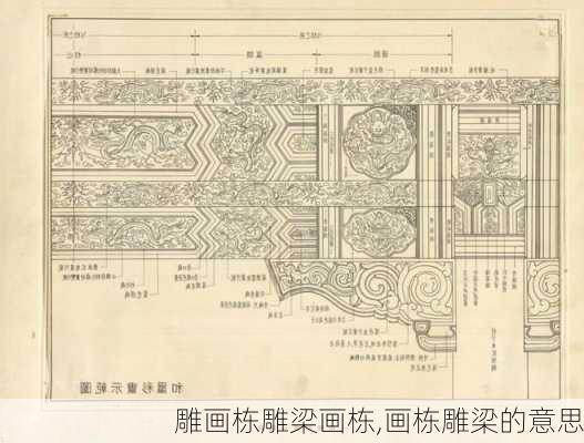 雕画栋雕梁画栋,画栋雕梁的意思