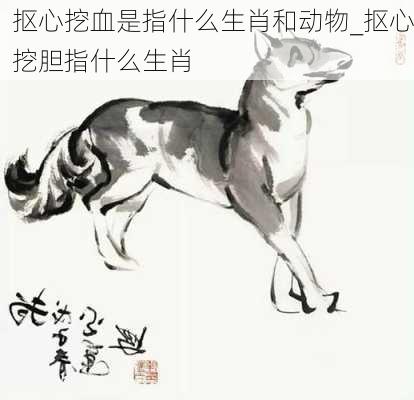 抠心挖血是指什么生肖和动物_抠心挖胆指什么生肖