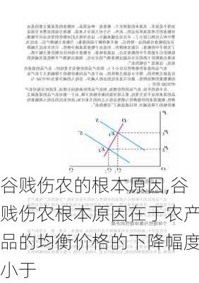 谷贱伤农的根本原因,谷贱伤农根本原因在于农产品的均衡价格的下降幅度小于