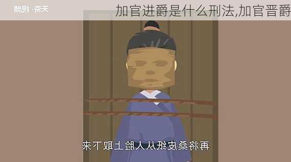 加官进爵是什么刑法,加官晋爵