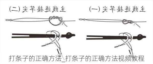 打条子的正确方法_打条子的正确方法视频教程